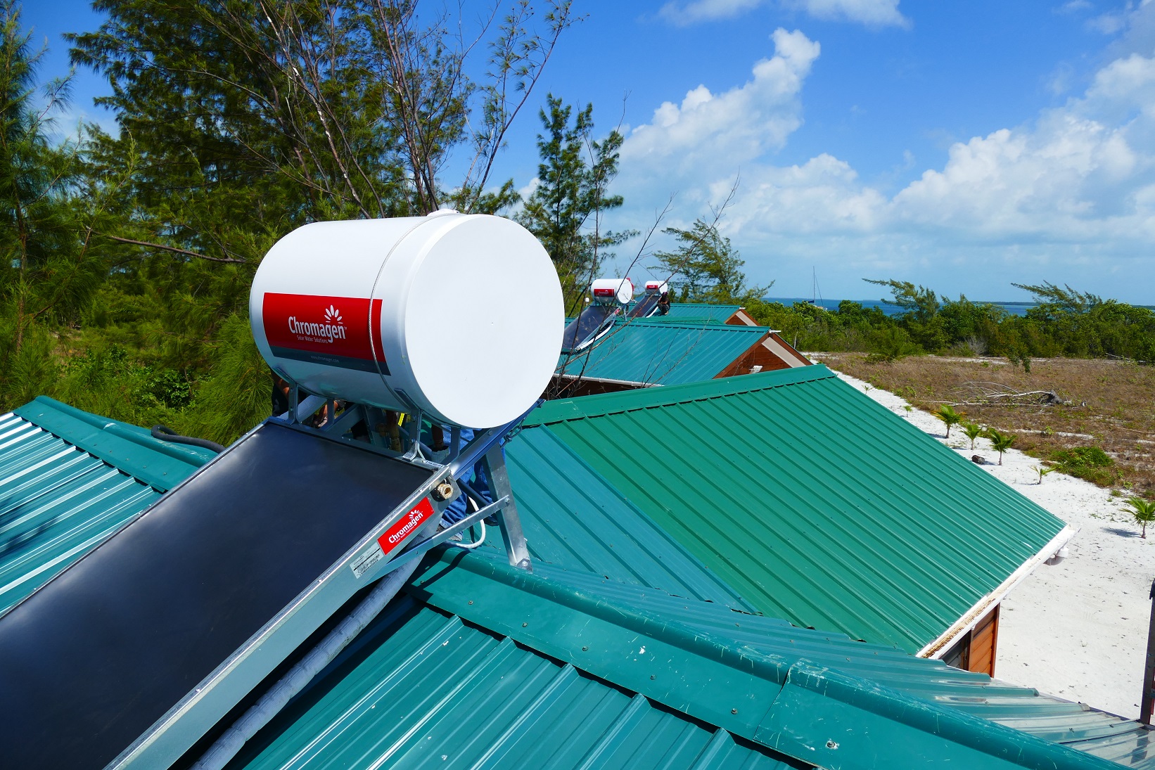 Chromagen Solar Water heating System Belize