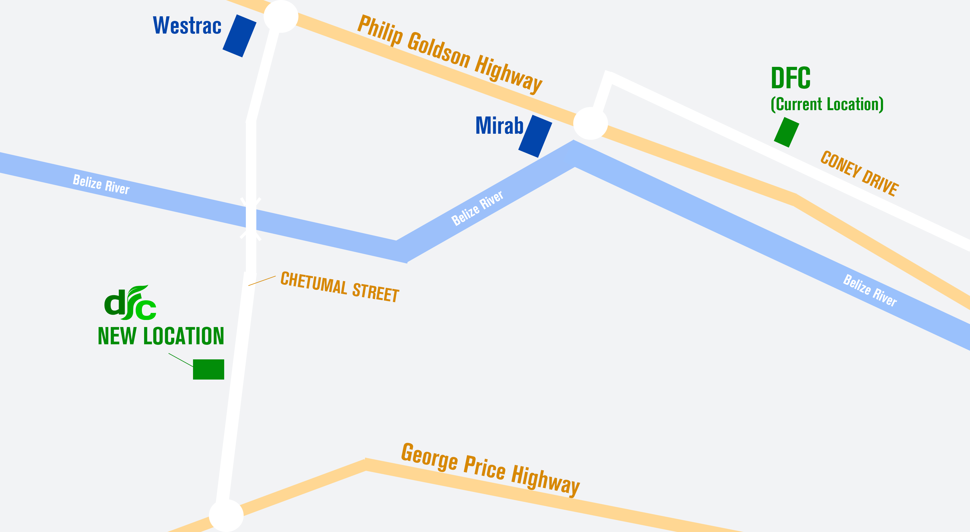 DFC Belize City New Branch Location