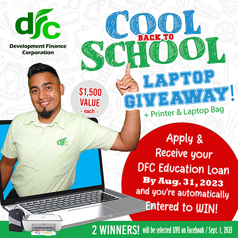DFC Cool Back to School Laptop Package Give Away